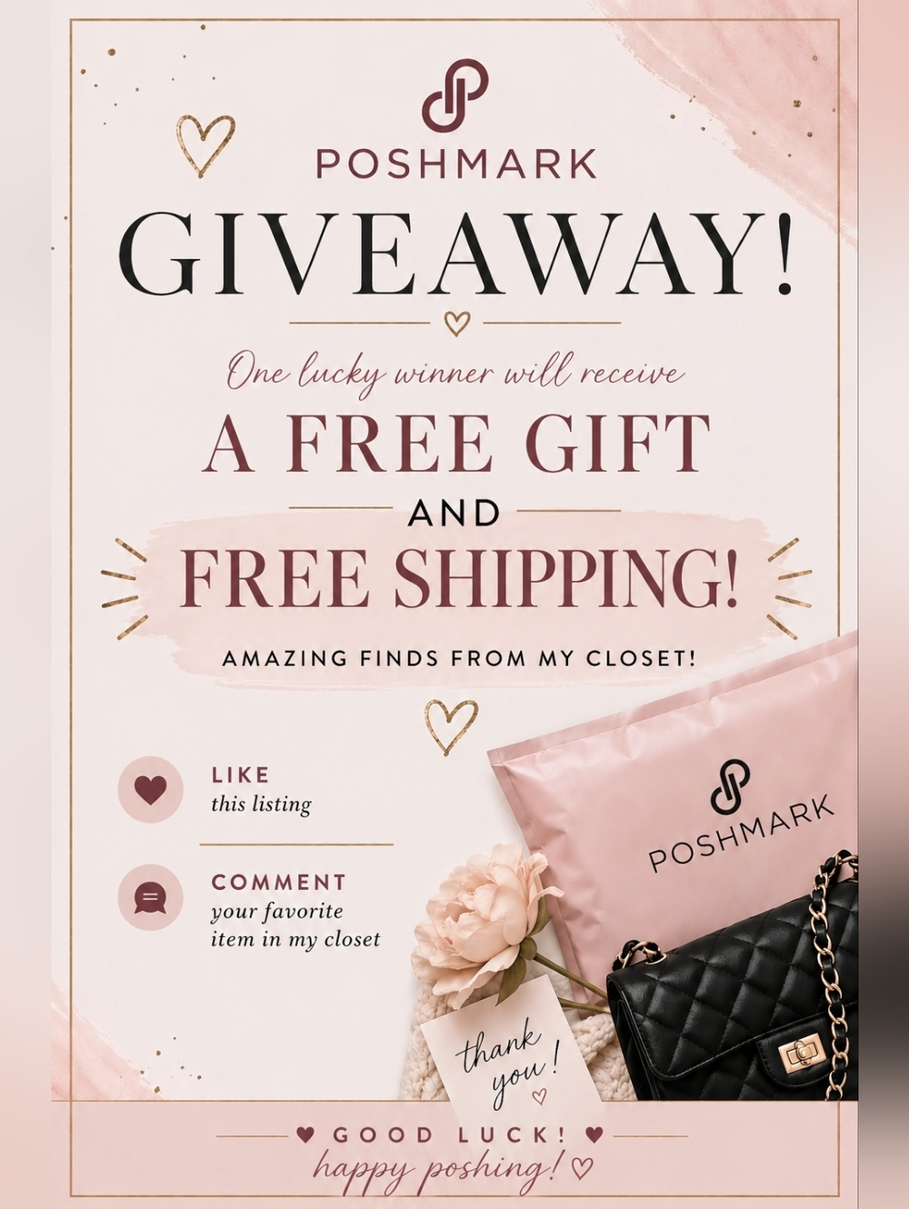 FREE GIFT AND FREE SHIPPING FOR LIVE SHOW!